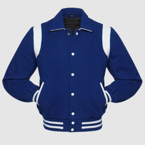 Neo Varsity Tech Jacket Futuristic Varsity Style