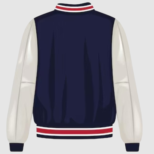 Nautic Prep Sailor Varsity Jacket Collegiate Coastal Style - Image 2