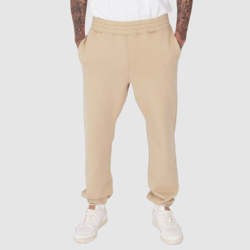 Soft Tone Beige Tapered Joggers Minimalist Unisex Edition - Image 2